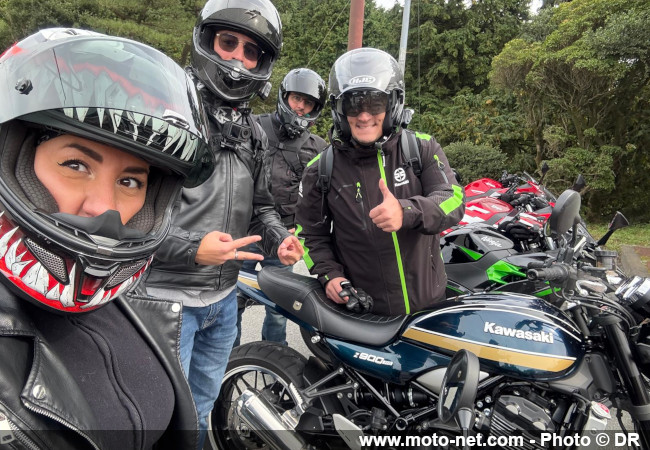 Kawasaki La Défense et ses clients posent les roues au Japon Kawasaki La Défense et ses clients posent les roues au Japon