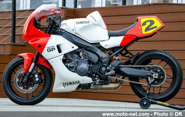 Yamaha prépare une XSR900GP Y-AMT pour son champion Wayne Rainey 