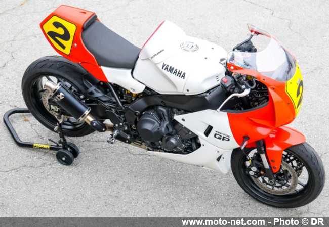 Yamaha prépare une XSR900GP Y-AMT pour son champion Wayne Rainey 