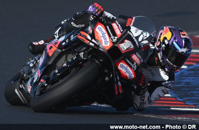 Le champion de MotoGP Jorge Martin de retour à Brno (Rép. Tchèque)