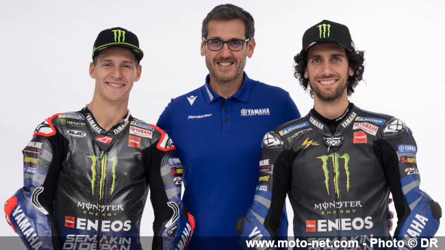  Yamaha veut gagner en MotoGP avec ses M1 et notre Fabio Quartararo