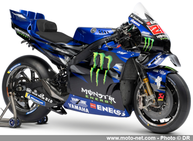 Yamaha lâche sa nouvelle M1 V4 dans l'arène MotoGP 