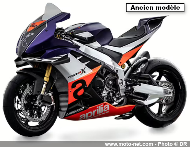 Aprilia et Biaggi se lâchent avec leur moto sportive RSV4 X ex3ma