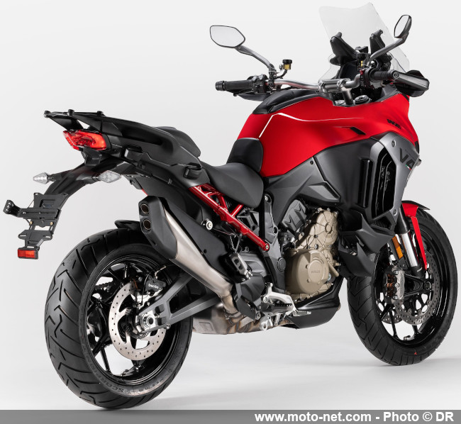 Ducati présente ses Multistrada V4, V4S et Pikes Peak pour 2025