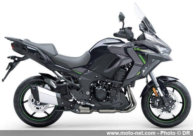 Kawasaki dévoile sa Versys 1100, plus musclée et plus douce