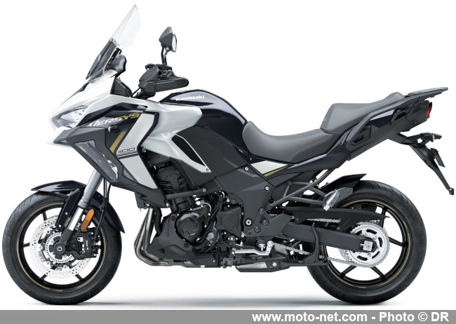 Kawasaki dévoile sa Versys 1100, plus musclée et plus douce
