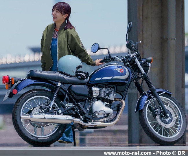 Kawasaki lance une basique W230 et ressuscite Meguro
