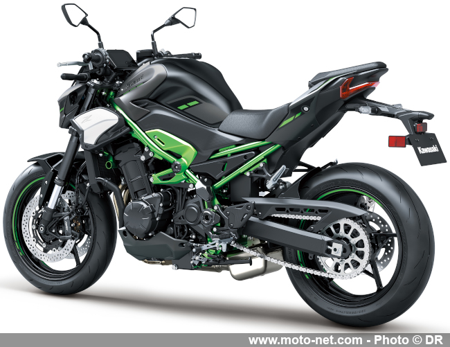 Kawasaki peaufine ses roadsters Z900 standard et SE pour 2025 