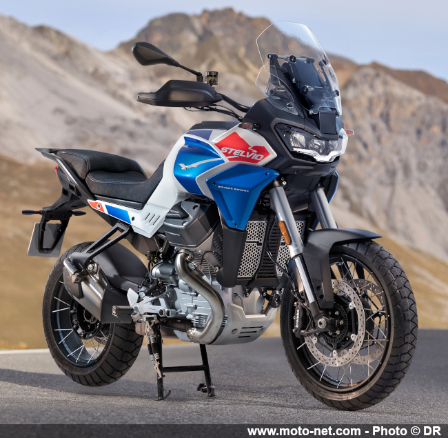  Moto Guzzi travaille ses gammes V7, Stelvio et V100 pour 2025 
