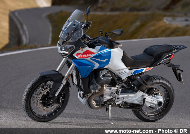  Moto Guzzi travaille ses gammes V7, Stelvio et V100 pour 2025 