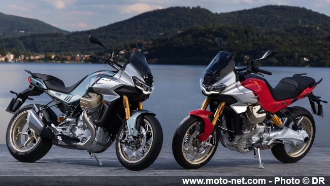  Moto Guzzi travaille ses gammes V7, Stelvio et V100 pour 2025 