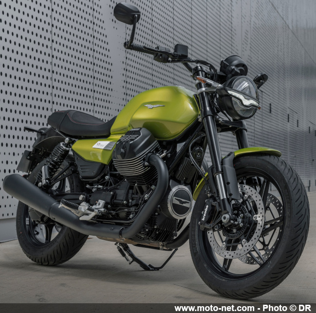  Moto Guzzi travaille ses gammes V7, Stelvio et V100 pour 2025 