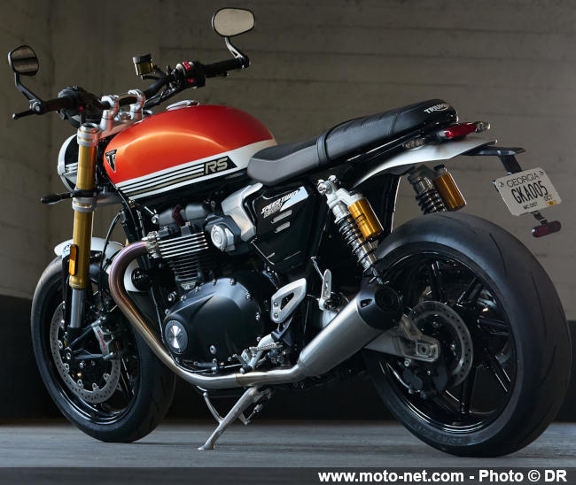 Une Triumph Speed Twin 1200 modernisée en 2025… et une RS !?