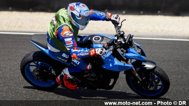 Le pilote français paraplégique Stéphane Paulus inspire Wayne Rainey !