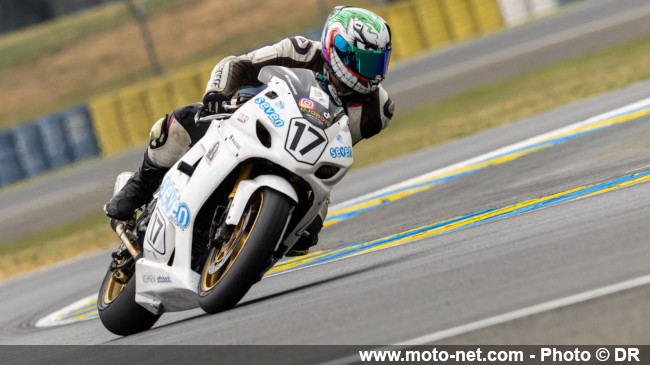 Le pilote français paraplégique Stéphane Paulus inspire Wayne Rainey !