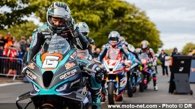 Dunlop et Todd pressés par Harrison, Hickman forfait au Tourist Trophy 