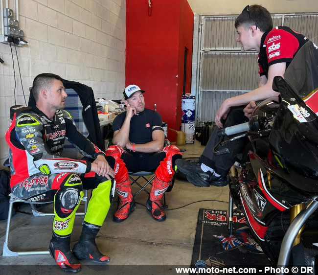 Dunlop et Todd pressés par Harrison, Hickman forfait au Tourist Trophy 