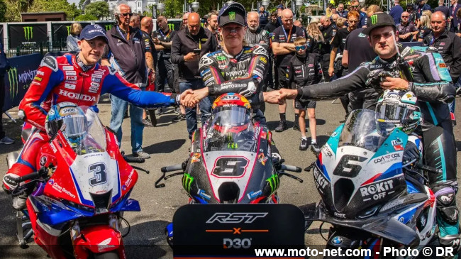 Vidéo de la première course Superbike du Tourist Trophy 2025