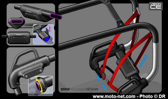 BMW Motorrad dévoile sa rétro-vision du scooter à conduire sans casque  BMW Motorrad dévoile sa rétro-vision du scooter à conduire sans casque