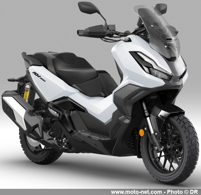 Les coloris Honda 2026 du petit ''scootrail'' Adv350