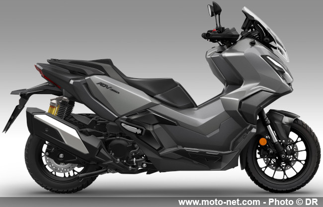 Les coloris Honda 2026 du petit ''scootrail'' Adv350
