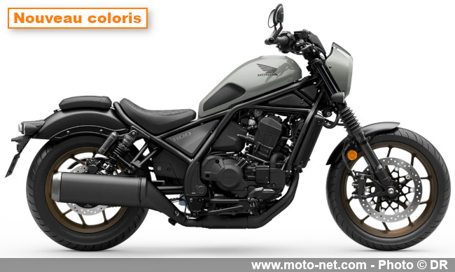 La Honda CMX1100 Rebel veut griser les fans de custom en 2026