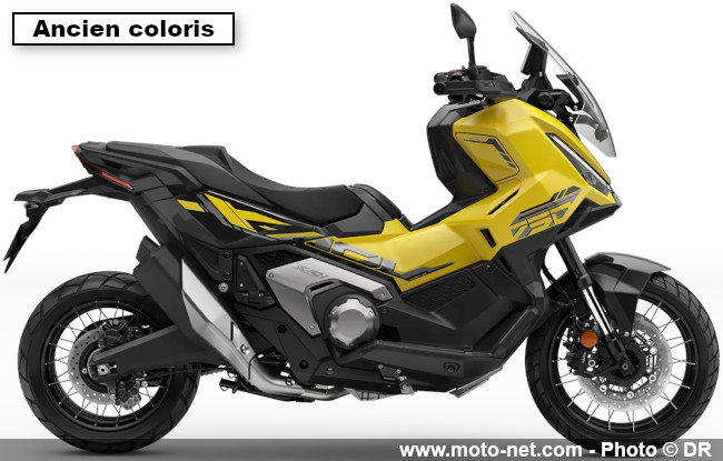Pour 2026, Honda décore son X-Adv 750 et blanchit son Forza 750