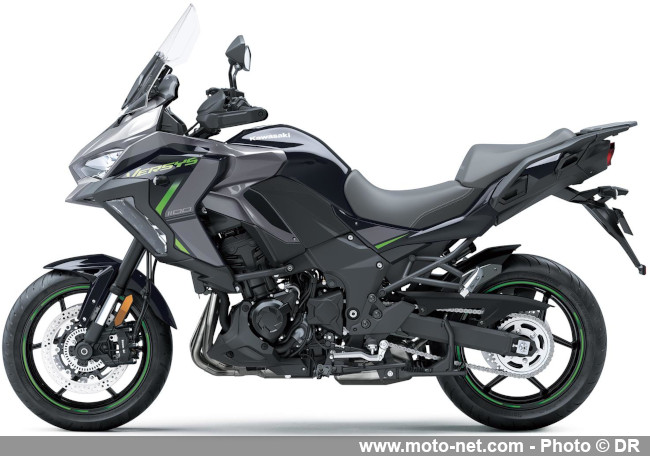 Deux nouveaux coloris pour les Kawasaki Versys 1100 S et SE en 2026
