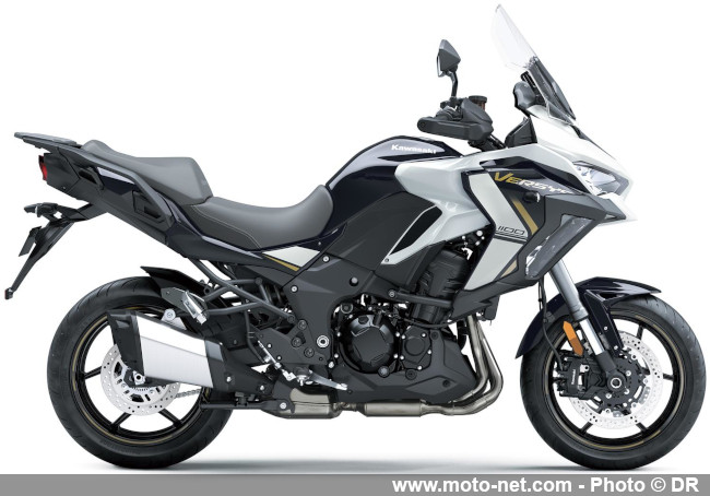 Deux nouveaux coloris pour les Kawasaki Versys 1100 S et SE en 2026