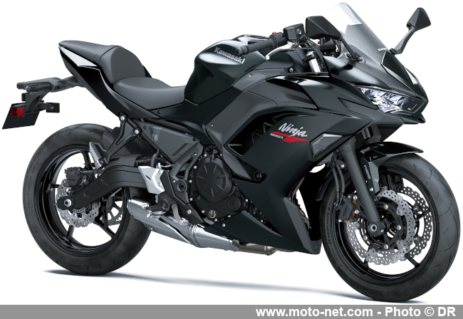Les motos Ninja de Kawasaki changent de tenues pour 2026