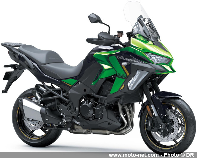 Deux nouveaux coloris pour les Kawasaki Versys 1100 S et SE en 2026