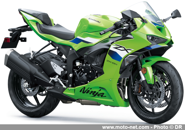 Les motos Ninja de Kawasaki changent de tenues pour 2026