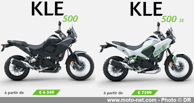 Kawasaki lâche les tarifs de ses trail KLE500 SE et sportive Ninja ZX-10R Kawasaki lâche les tarifs de ses trail KLE500 SE et sportive Ninja ZX-10R