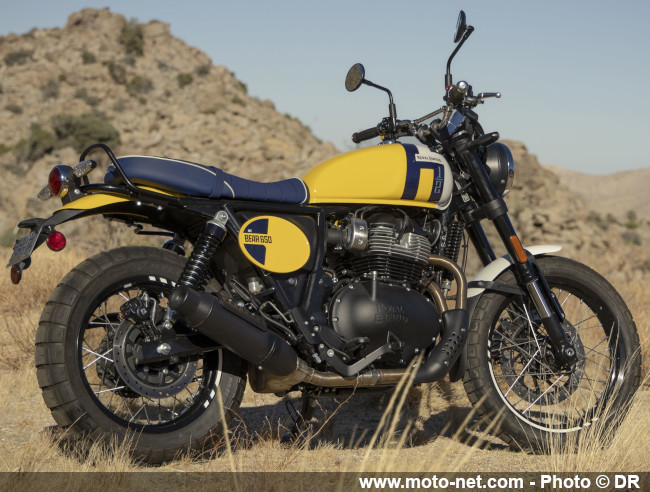 Royal Enfield offre un alléchant coloris ''Wild Honey'' à sa Bear 650