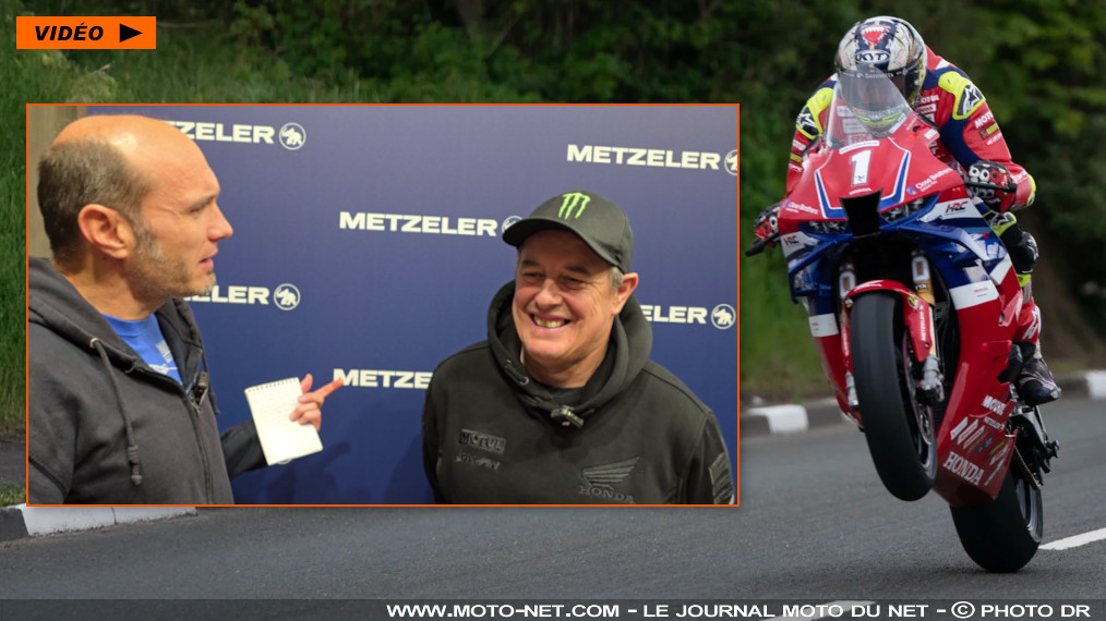 Interview de John McGuinness, légende vivante du Tourist Trophy

Moto-Net.Com s'est offert un petit cadeau en cette fin d'année 2025 : un tête à tête avec John McGuinness ! Le pilote aux 23 victoires au Tourist Trophy revient pour MNC sur sa longue carrière, l'évolution du TT, ses pneus Metzeler, ses jeunes rivaux, sur ses peurs du vide, du noir et des chevaux… sauf dans son moteur ! Interview d'une légende.

