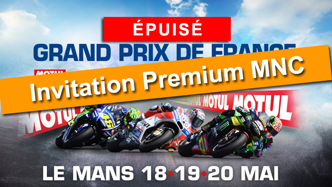 Votre invitation au GP de France Moto 2018