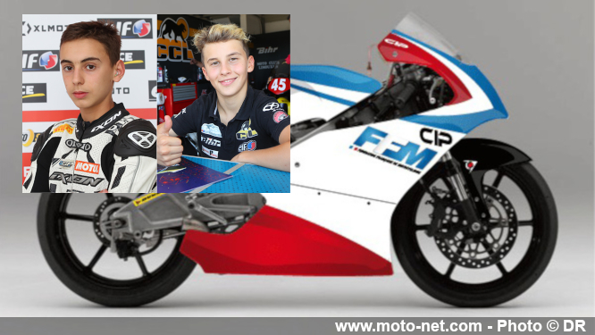 Marceau Lapierre et Clément Rougé en équipe de France de vitesse filière GP