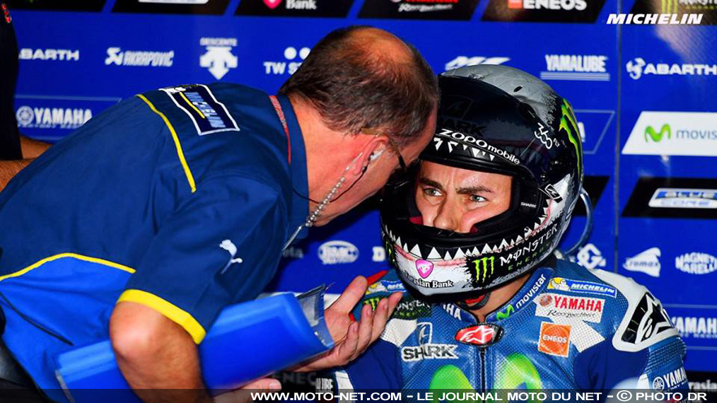 Lorenzo par terre, Marquez titré !