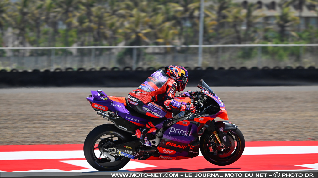 Grille de départ MotoGP du GP d'Indonésie 2024 à Mandalika