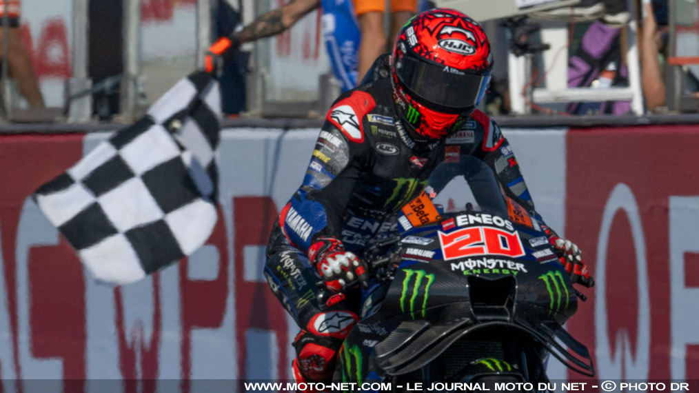 Quartararo privé de Top 5 par le coup de pompe de sa M1