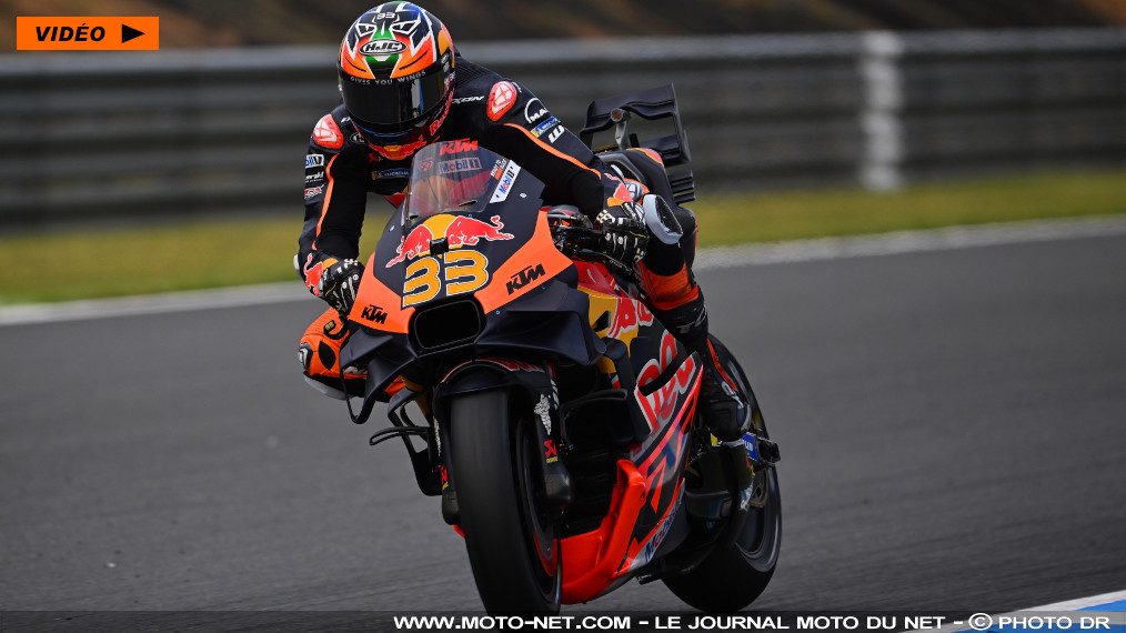 Binder surprise de la première journée à Motegi sur sa KTM