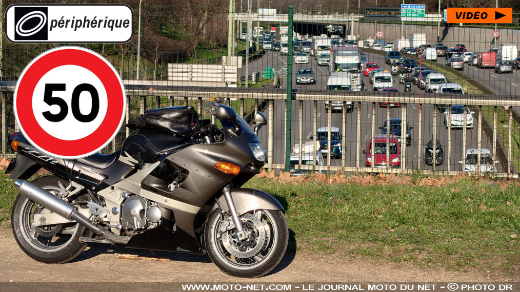 Le périphérique parisien est à 50 km/h, gaffe aux radars !