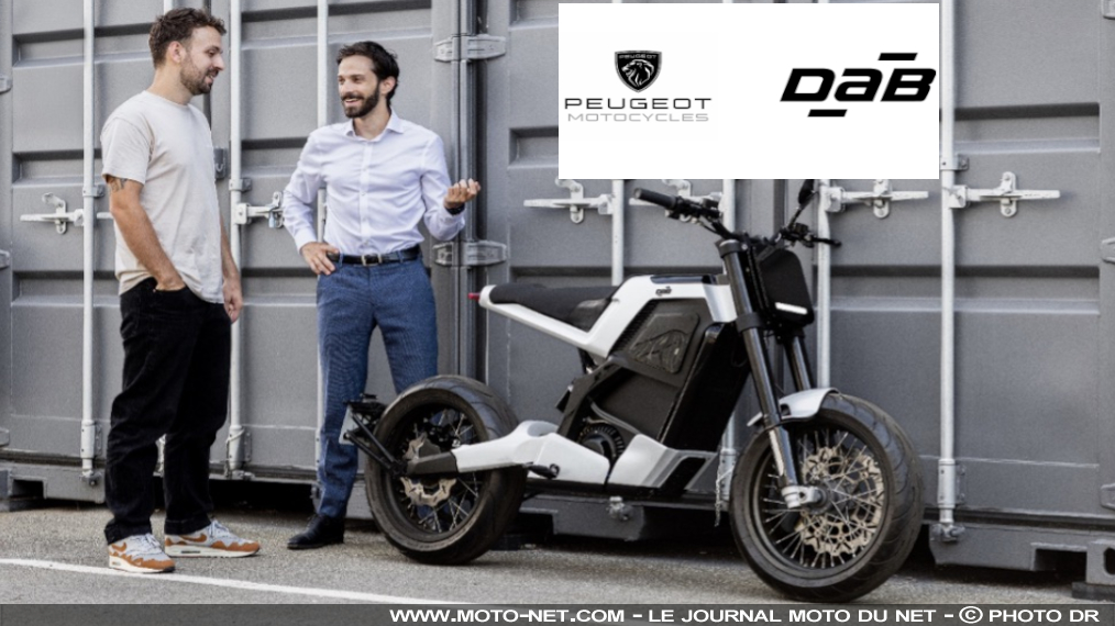 Peugeot rachète les motos électriques DAB Motors