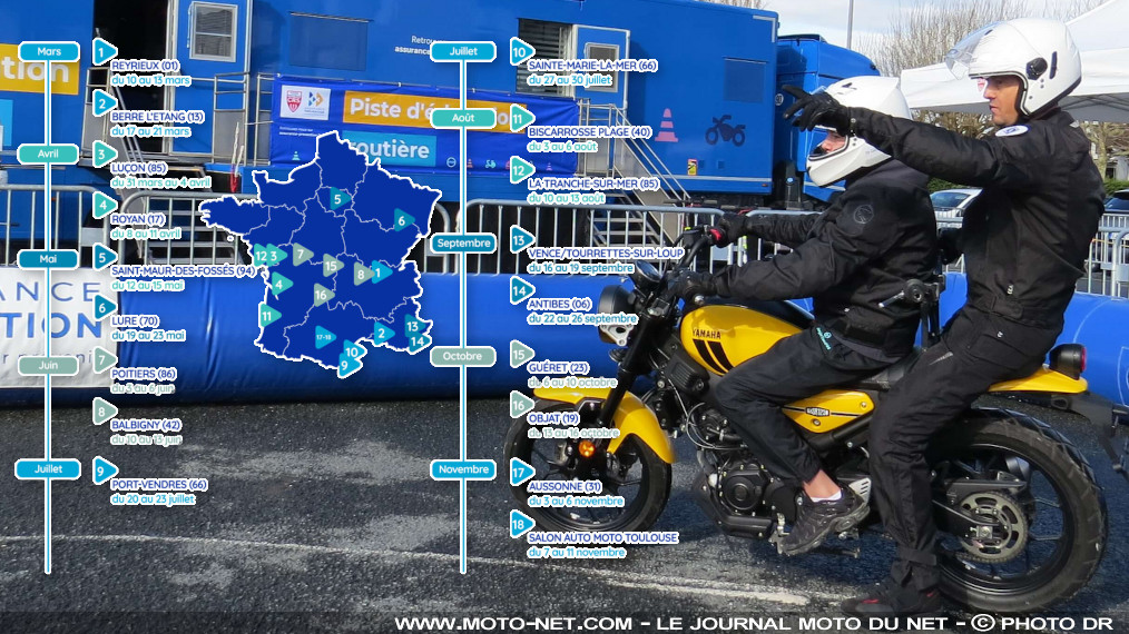 Initiation moto : les CRS et assureurs toujours en piste en 2025