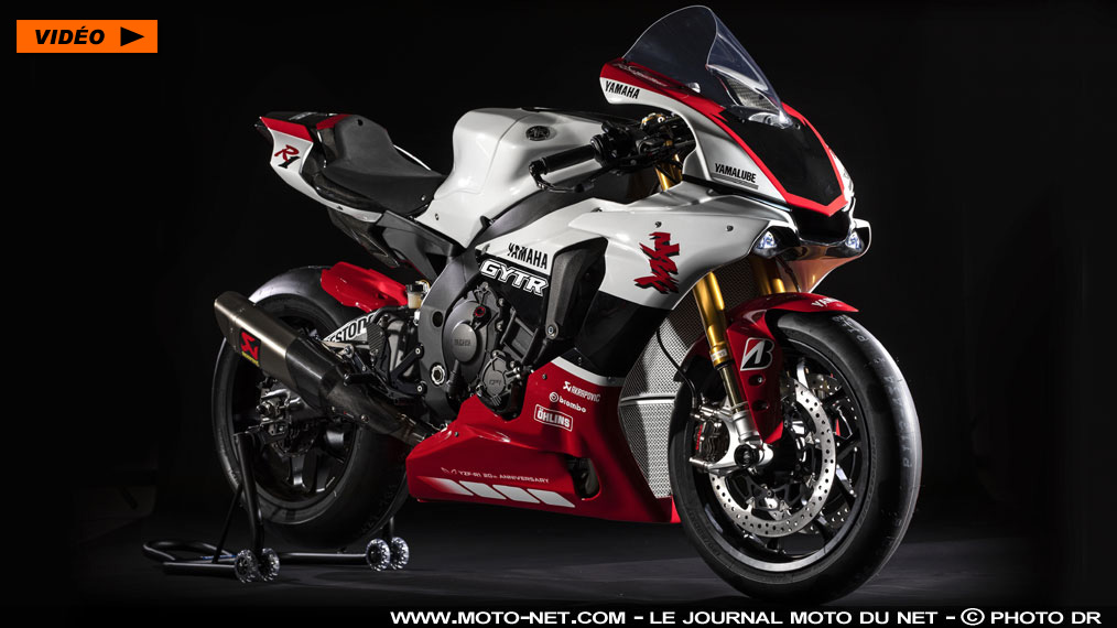 Série limitée Yamaha R1 GYTR 2019 : b(r)elle de piste !