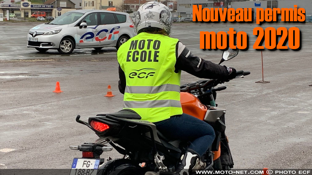 Épreuve pratique (circulation) : ce qui change avec le nouveau permis moto