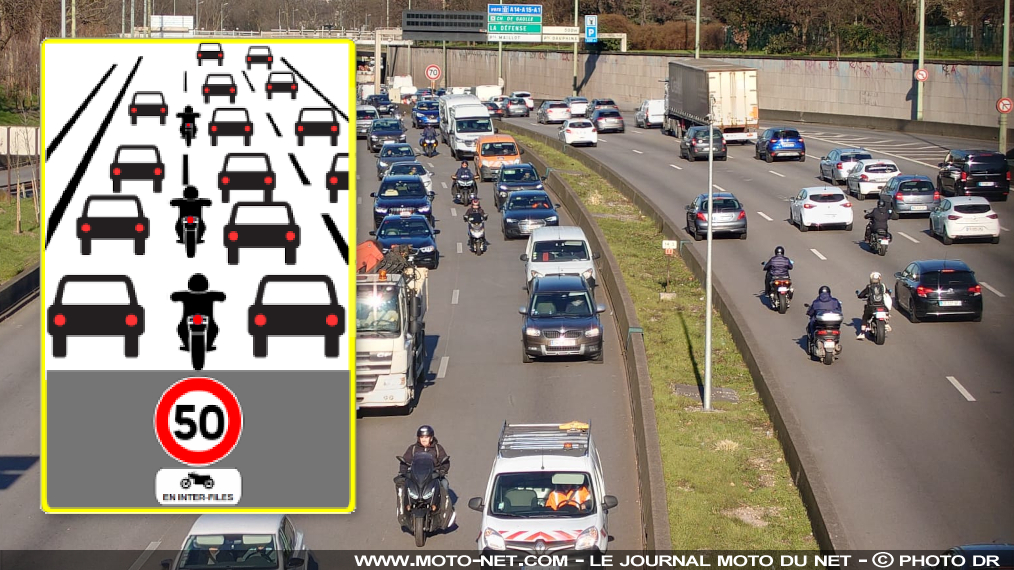 Légalisée depuis un an, la remontée de file fait consensus