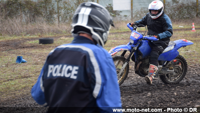 Stage gratuit de moto tout-terrain pour mieux conduire sur route