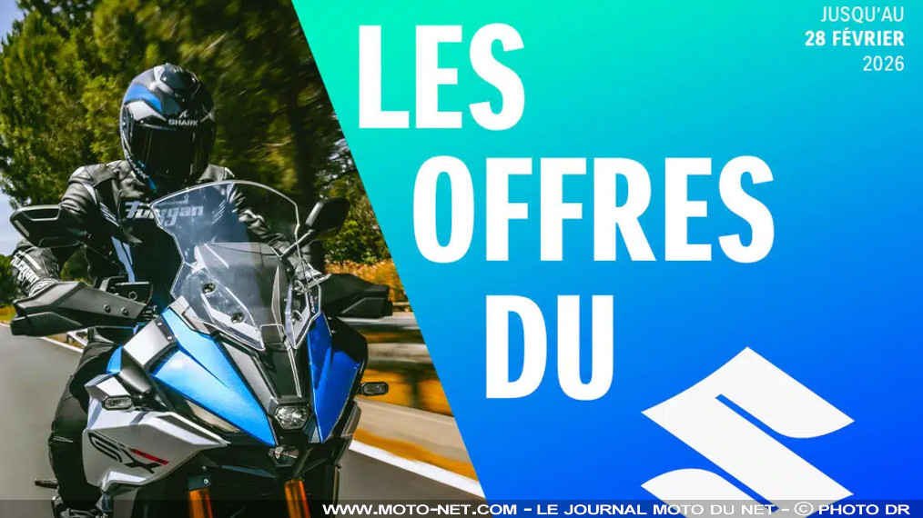 Nouveaux tarifs 2026 des motos Suzuki, variations et promos