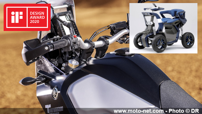 Prix du design 2020 pour la Ténéré 700 et le Yamaha Next Field 01